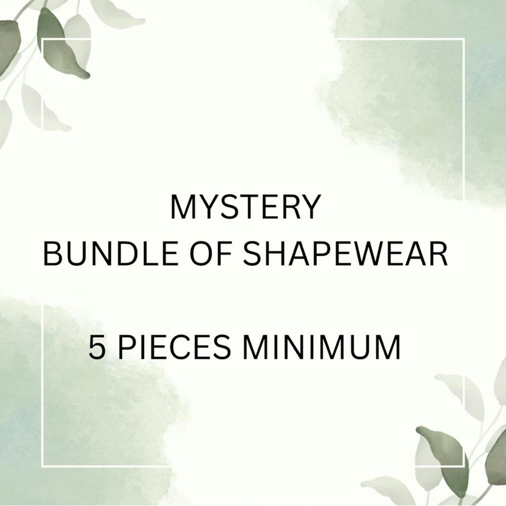 💕Mystery Bundle Shapewear 5 Pieces Minimum Neutral Color Shorts, waist slimming